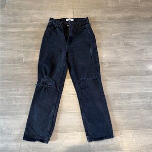 Abercrombie & Fitch 90’s straight ultra high rise Jeans